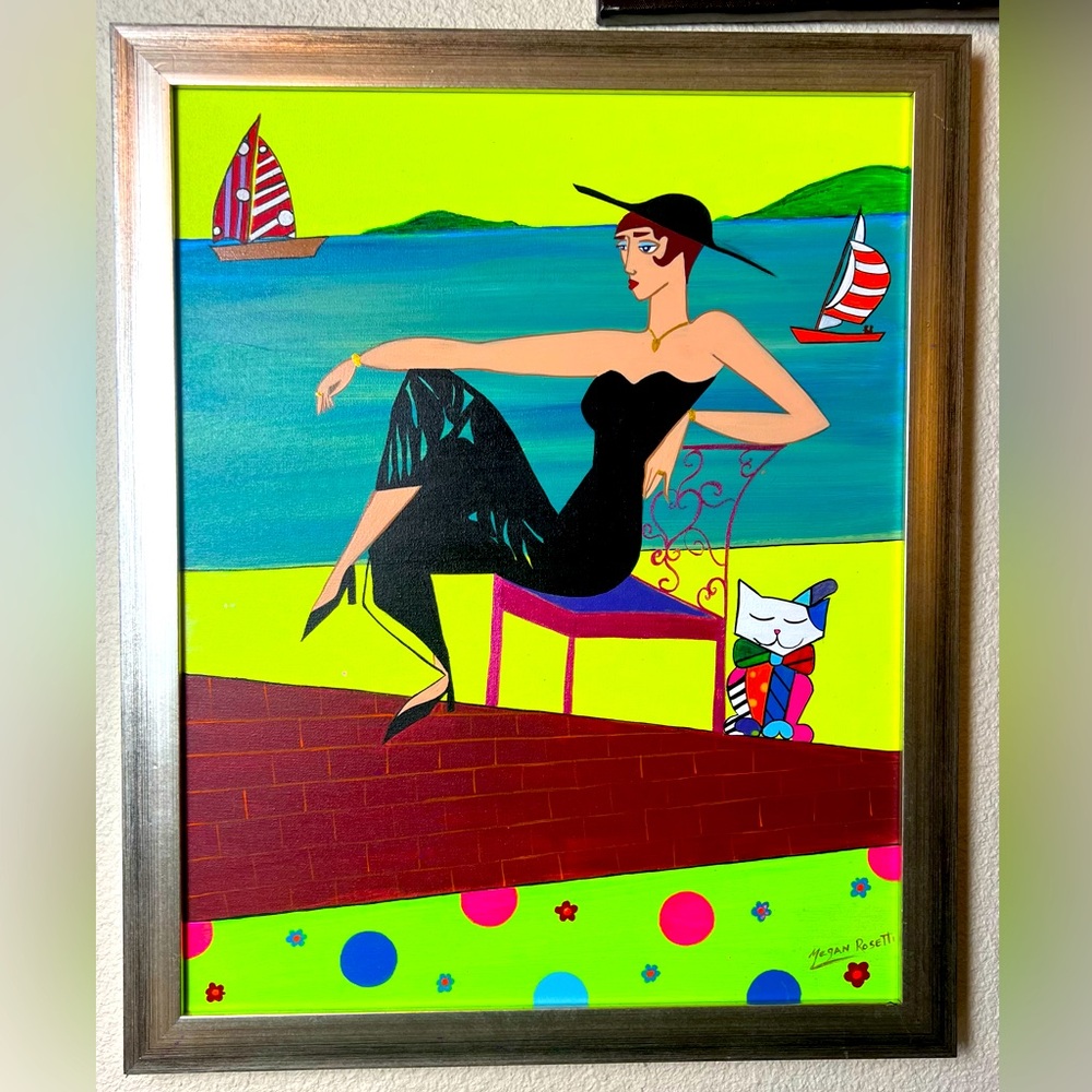 woman in the bay is 16 X 20